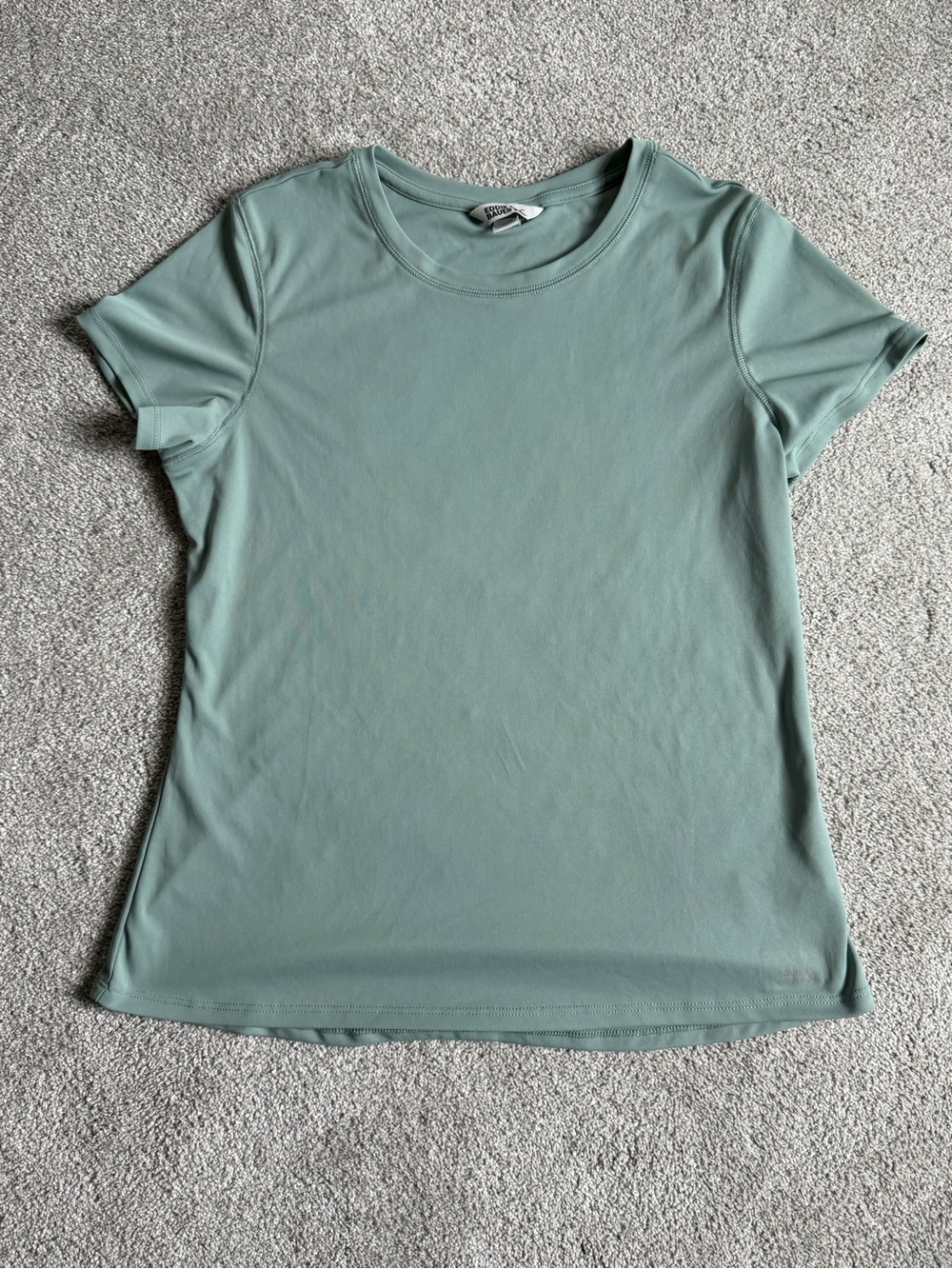 Eddie Bauer Classic Crewneck Tee in Sage Green - Women's Top